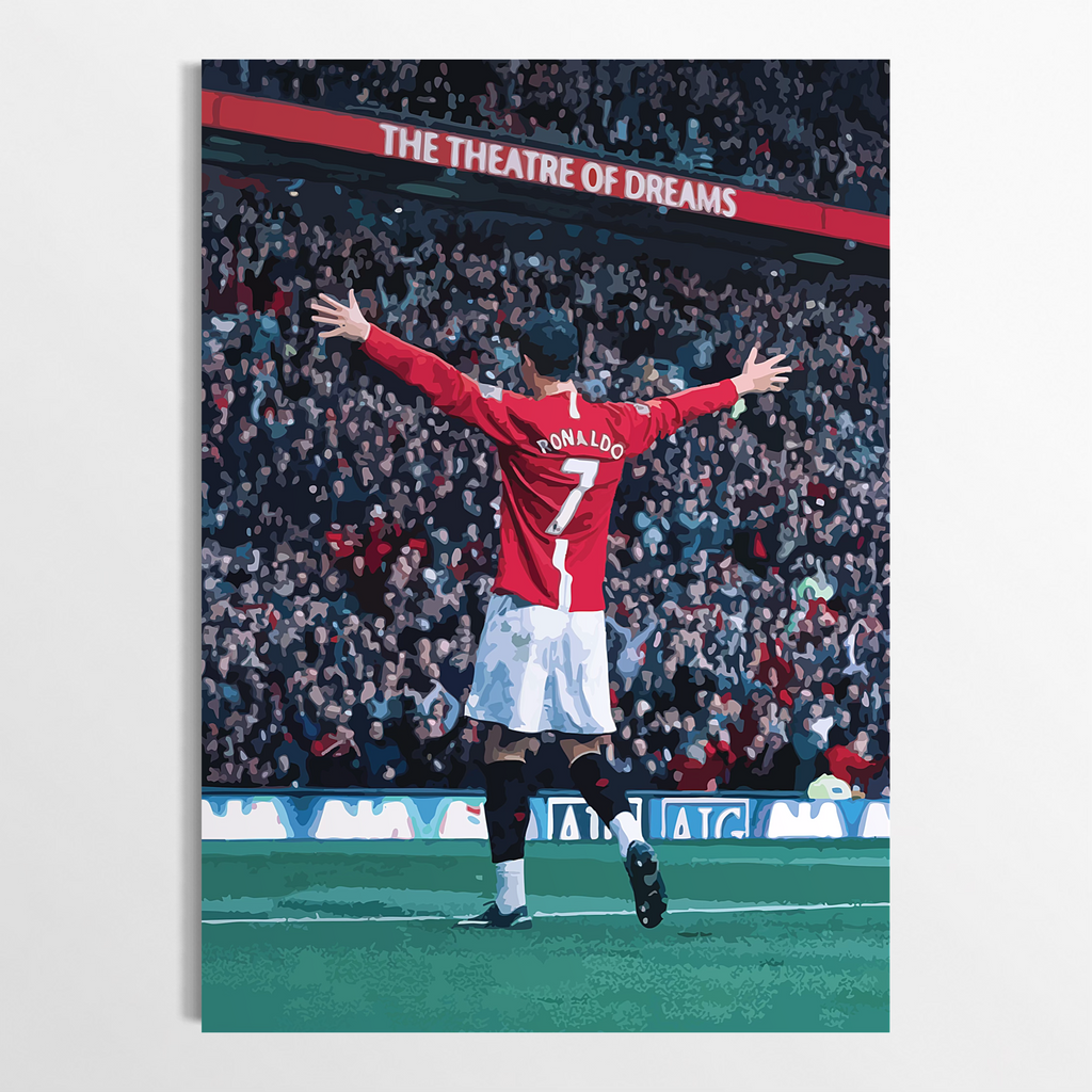 Number 7 at the Theatre of Dreams - Cristiano Ronaldo