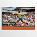 King of Clay — Rafael Nadal Unleashes the Forehand at French Open