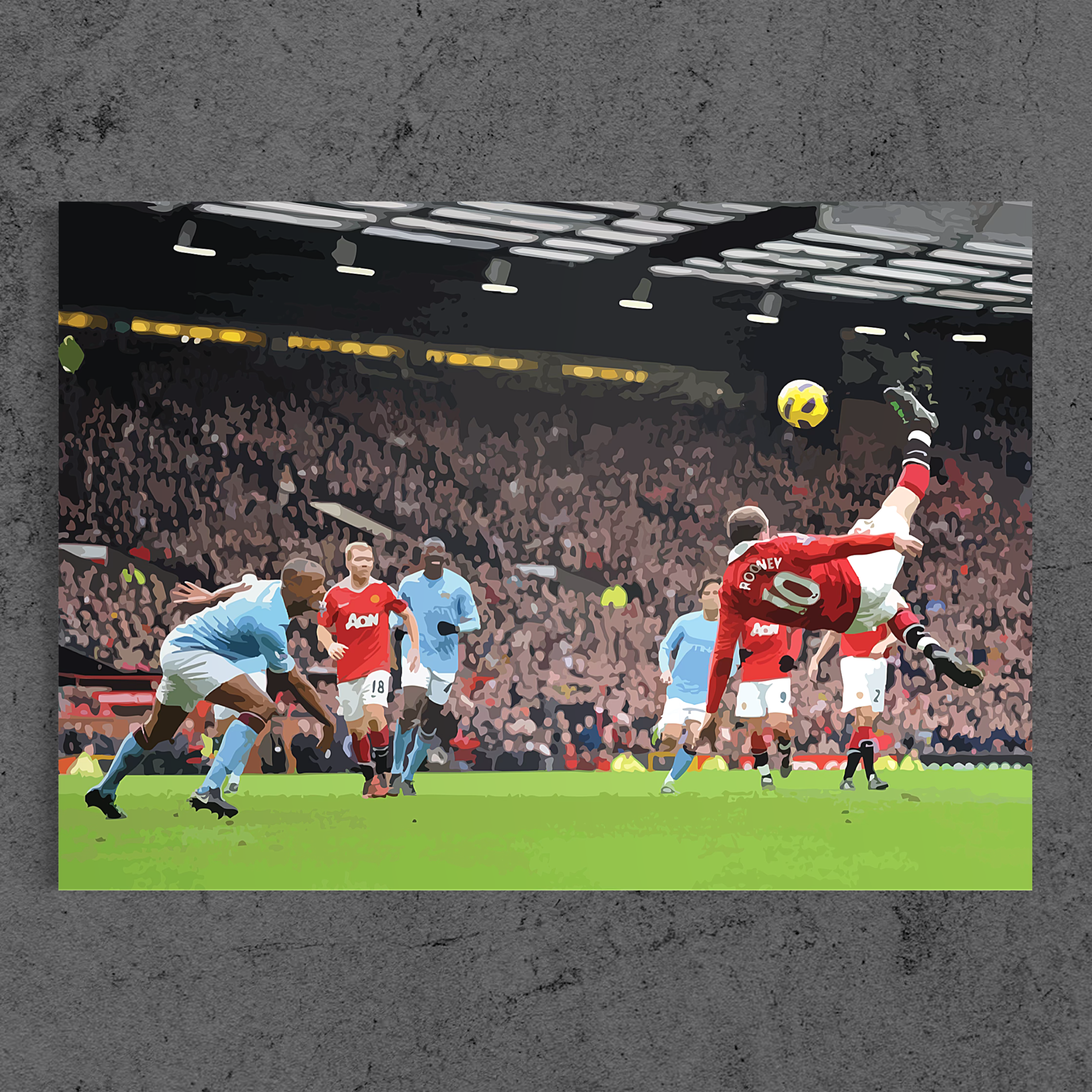 A Moment That Froze Manchester — Rooney’s Unforgettable Derby Bicycle Kick Against City