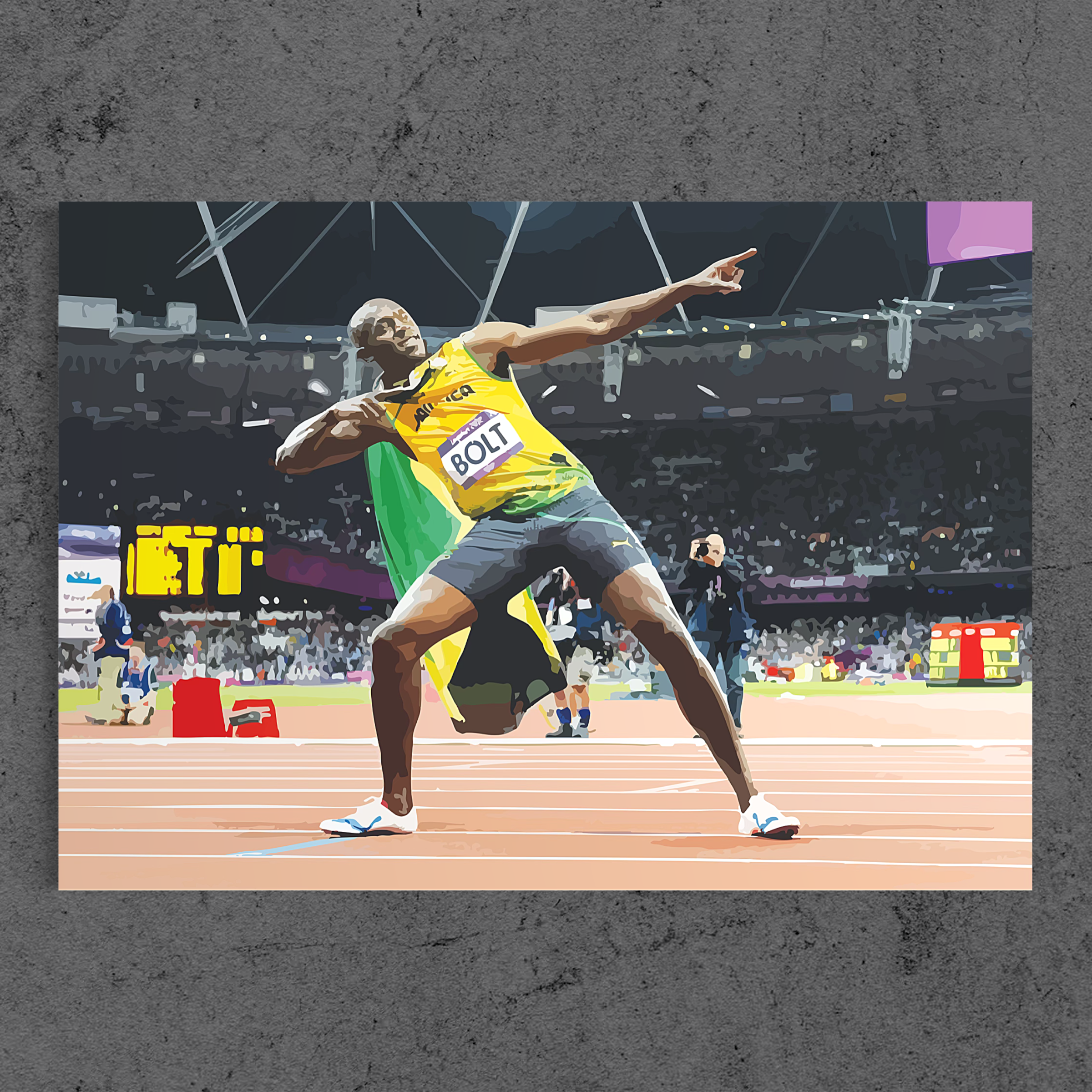 Bolt’s Lightning Strike at London 2012