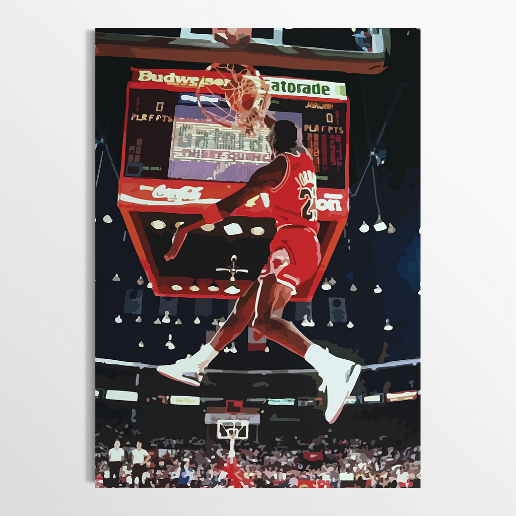 Michael Jordan – Inspired Dunk