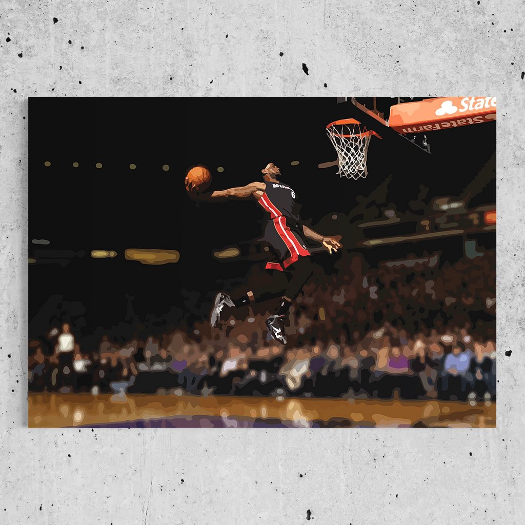 LeBron James – The Takeoff