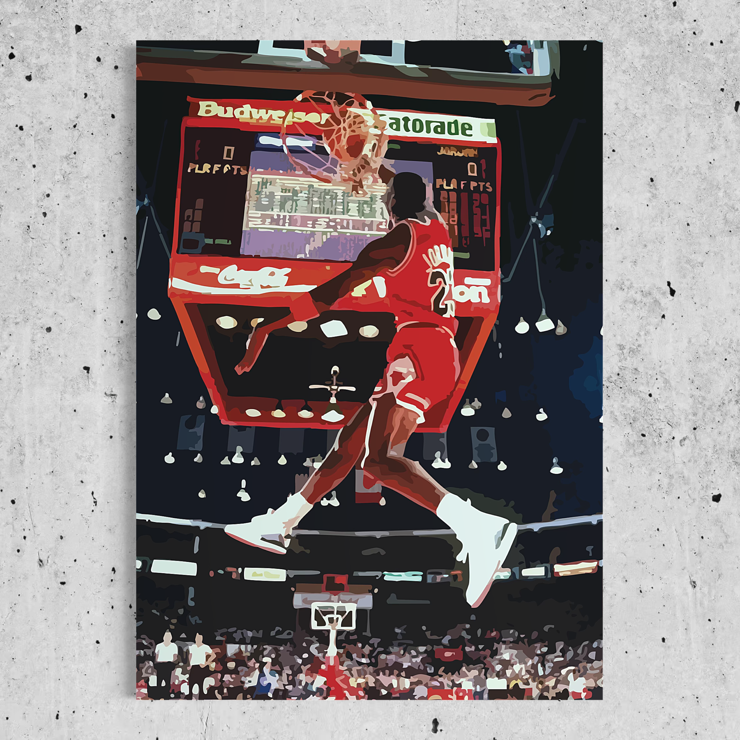 Michael Jordan – Inspired Dunk