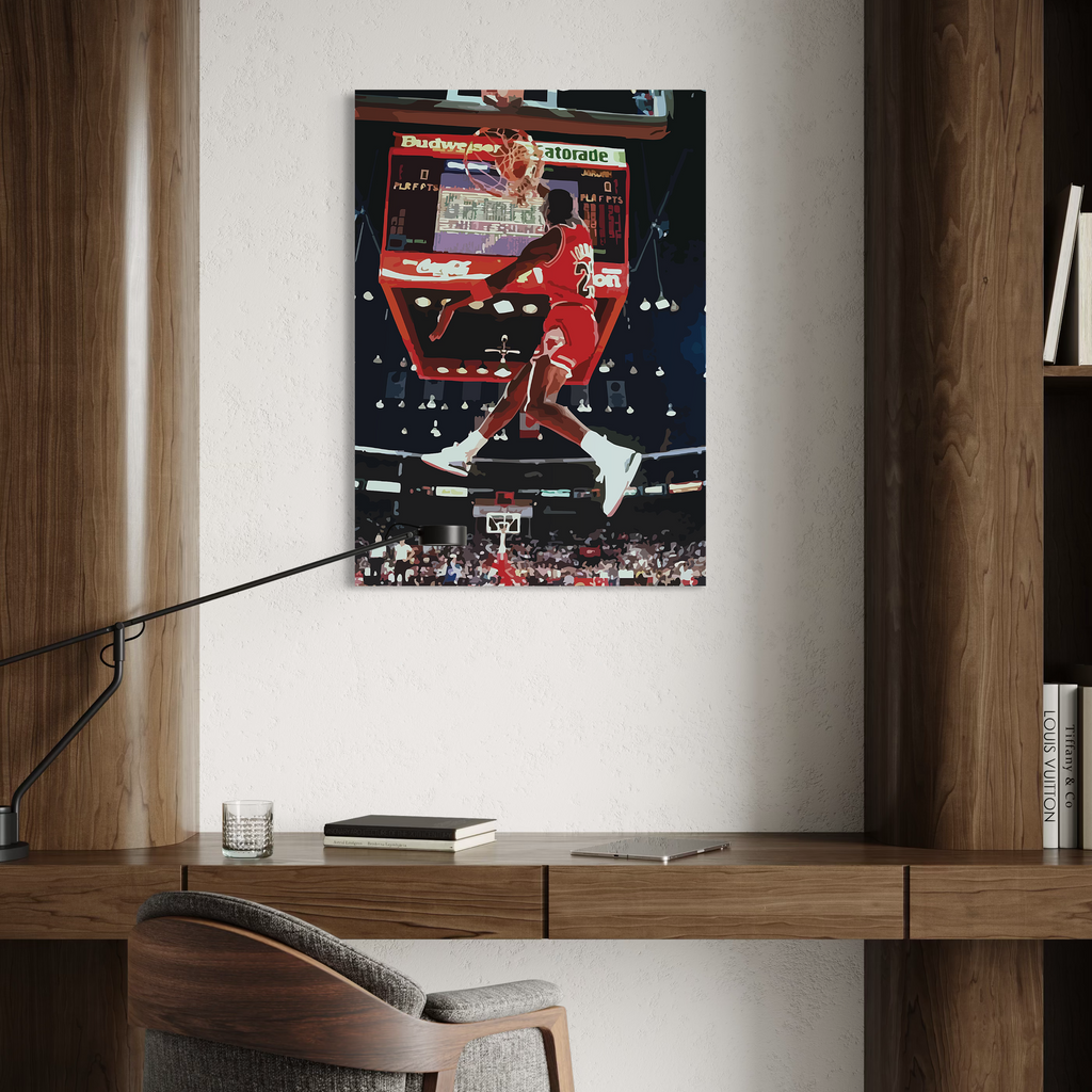 Michael Jordan – Inspired Dunk