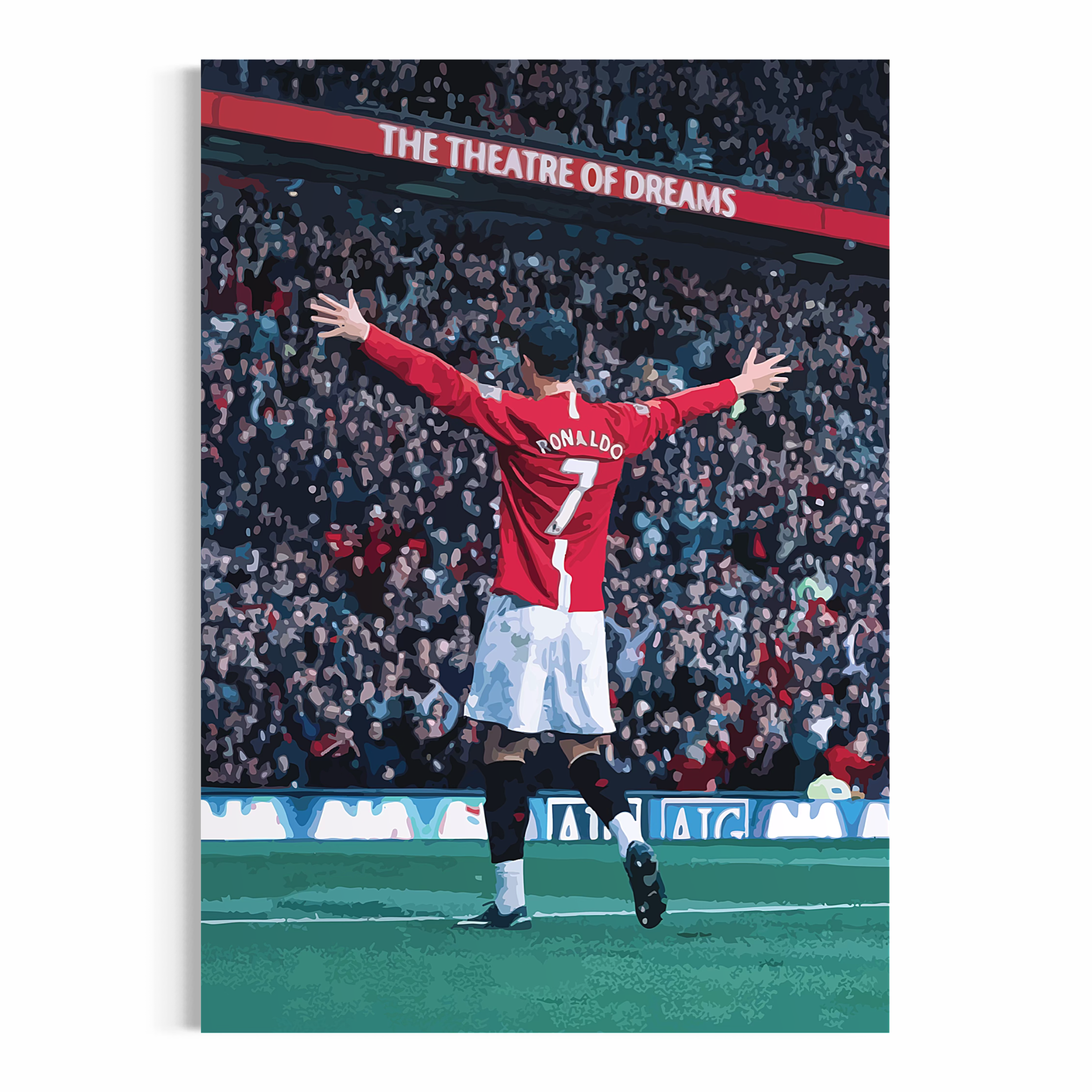 Number 7 at the Theatre of Dreams - Cristiano Ronaldo