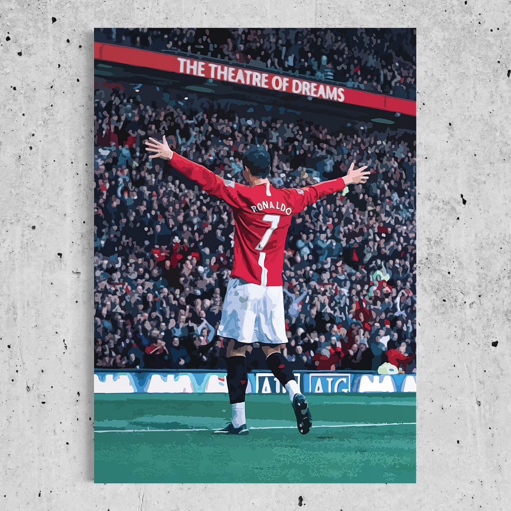 Number 7 at the Theatre of Dreams - Cristiano Ronaldo