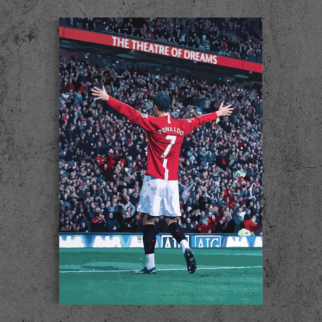Number 7 at the Theatre of Dreams - Cristiano Ronaldo