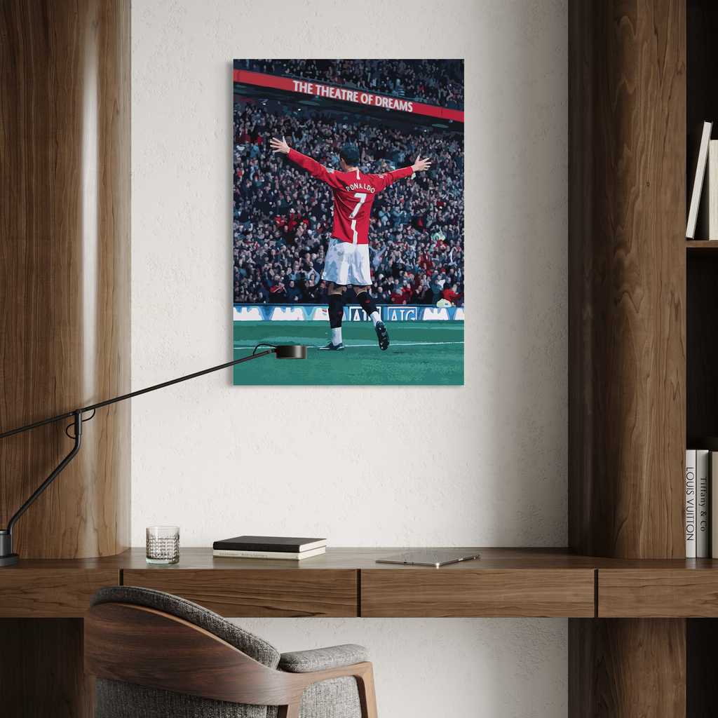 Number 7 at the Theatre of Dreams - Cristiano Ronaldo