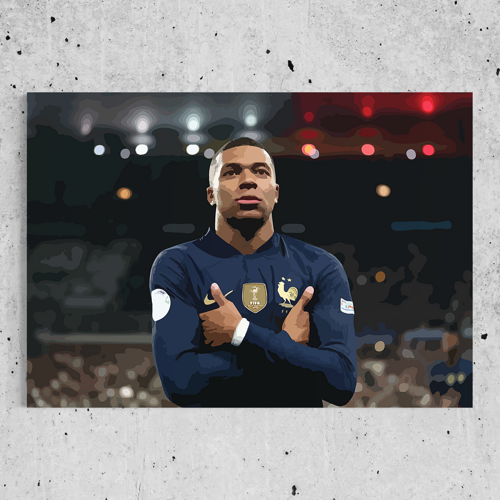 Unbothered. Unstoppable. Mbappé.