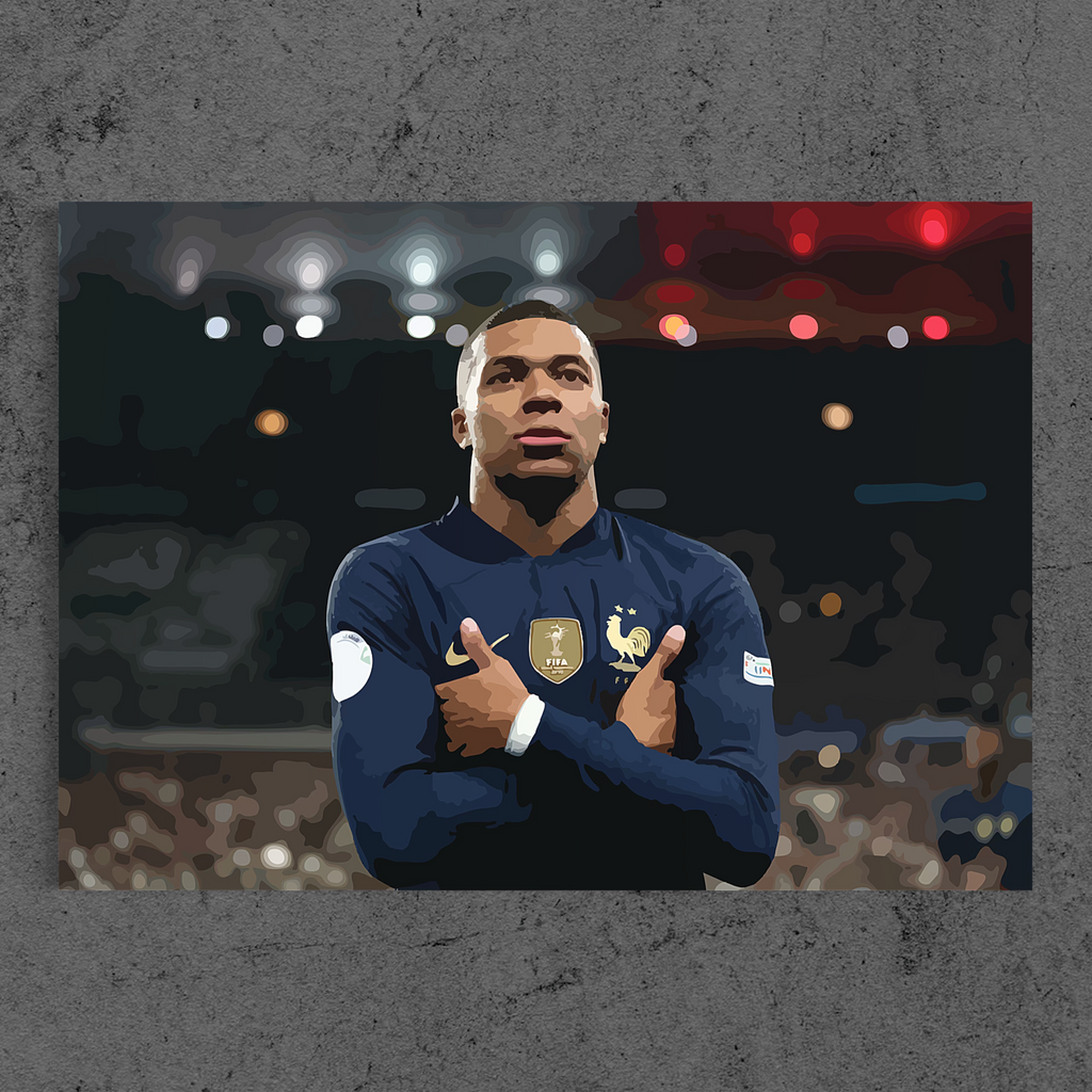 Unbothered. Unstoppable. Mbappé.